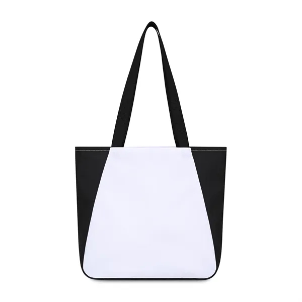 rPET tote bag with roomy main compartment, pen loop, interior key... from ASI 56070 Gemline / Gemline®