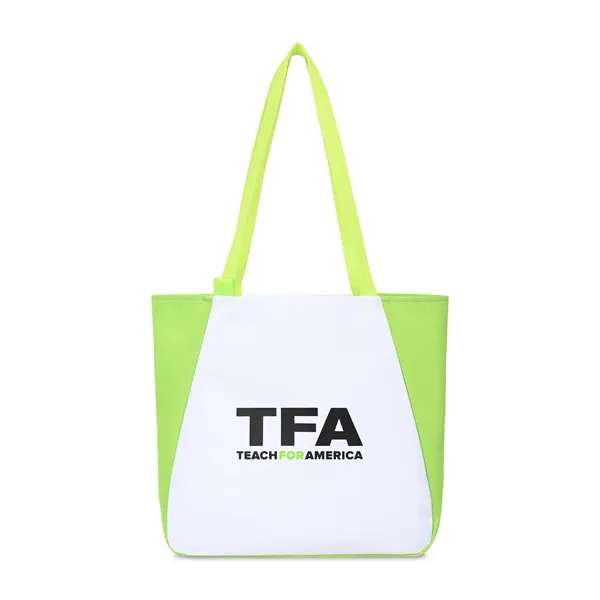 rPET tote bag with roomy main compartment, pen loop, interior key... from ASI 56070 Gemline / Gemline®