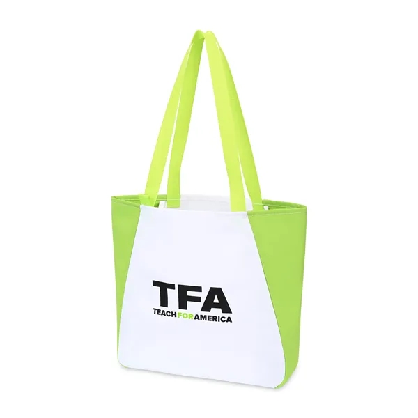 rPET tote bag with roomy main compartment, pen loop, interior key... from ASI 56070 Gemline / Gemline®