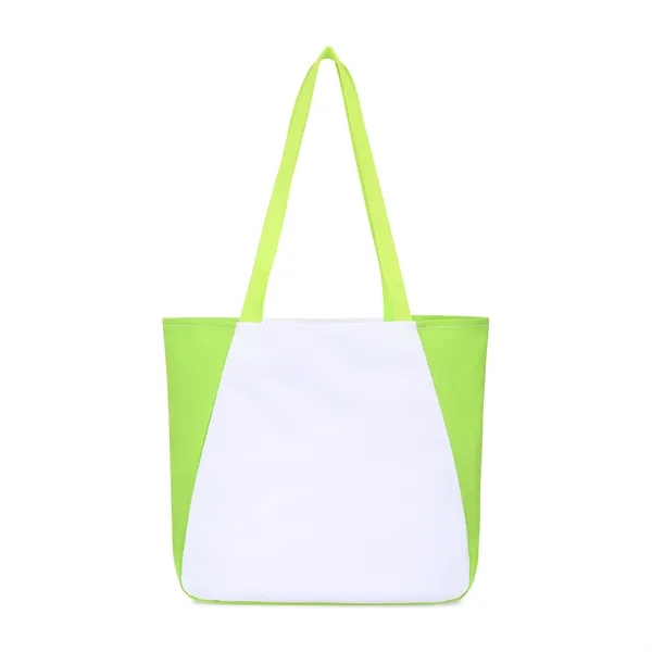 rPET tote bag with roomy main compartment, pen loop, interior key... from ASI 56070 Gemline / Gemline®