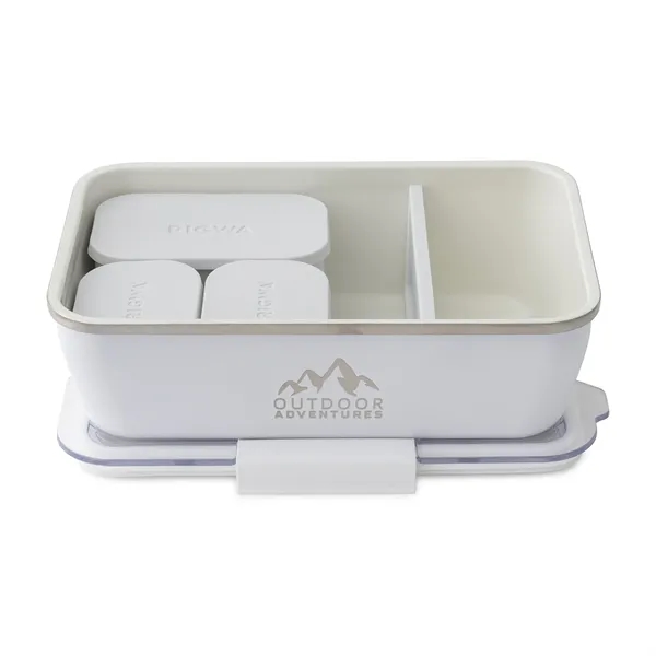 9" x 6" bento box with 46 oz. capacity and made... from ASI 56070 Gemline / Gemline®