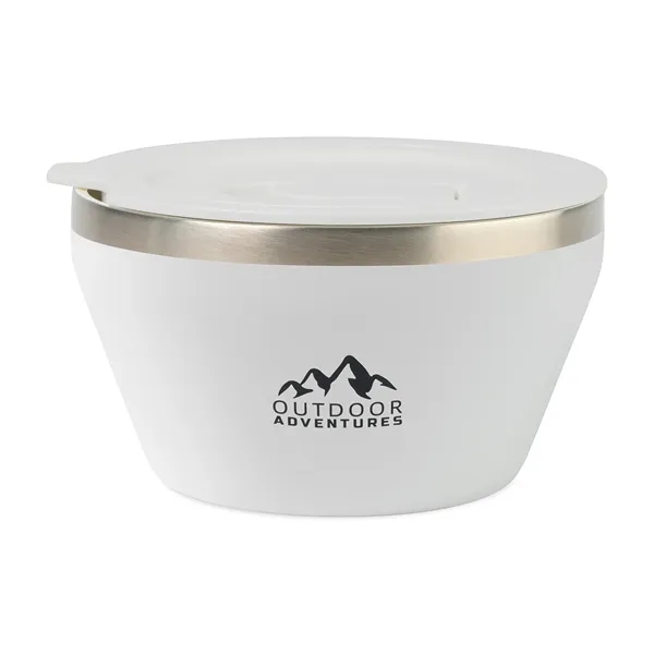 Travel-ready food container with 20 oz. capacity, insulated stainless steel, ceramic... from ASI 56070 Gemline / Gemline®