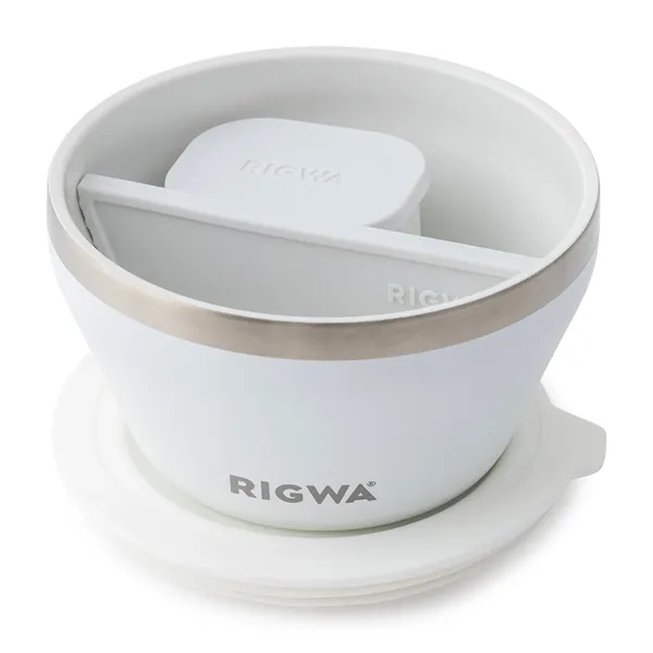 Travel-ready food container with 20 oz. capacity, insulated stainless steel, ceramic... from ASI 56070 Gemline / Gemline®