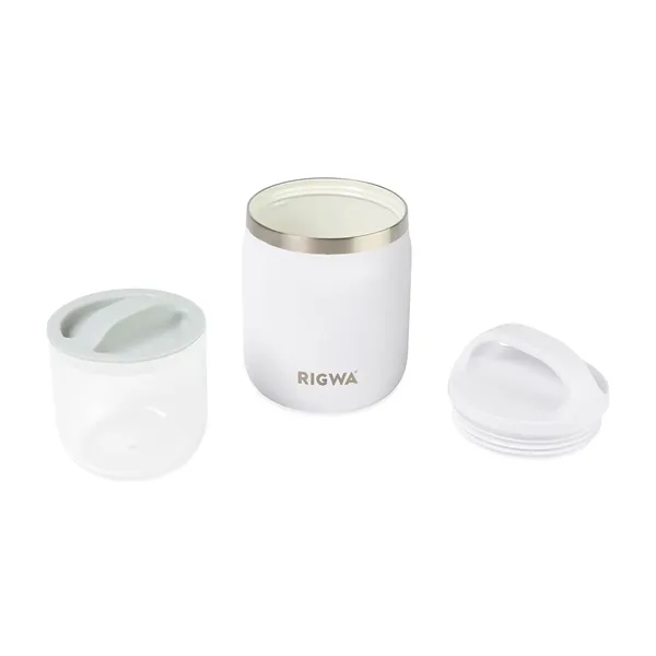 20 oz. double wall, vacuum insulated stainless steel jar with carry... from ASI 56070 Gemline / Gemline®