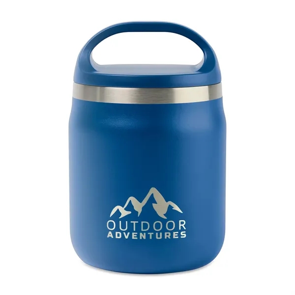 20 oz. double wall, vacuum insulated stainless steel jar with carry... from ASI 56070 Gemline / Gemline®