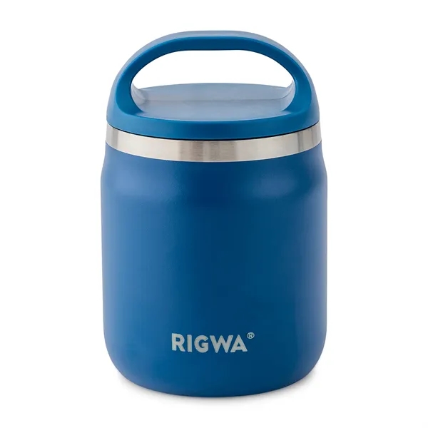 20 oz. double wall, vacuum insulated stainless steel jar with carry... from ASI 56070 Gemline / Gemline®