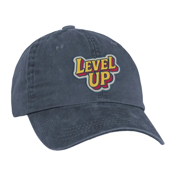 Relaxed, mid-fit cap made from soft washed pigment-dyed twill and adjustable... from ASI 56070 Gemline / Gemline®