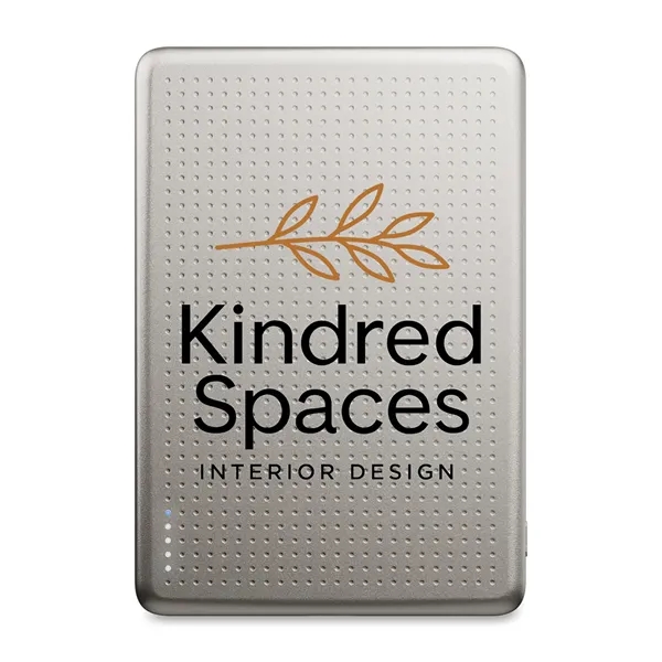 5,000mAh power bank with wireless or wired charging.... from ASI 56070 Gemline / Gemline®