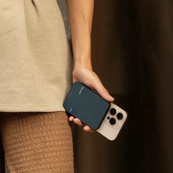 Slim 5,000mAh power bank with wireless or wired charging.... from ASI 56070 Gemline / Gemline®