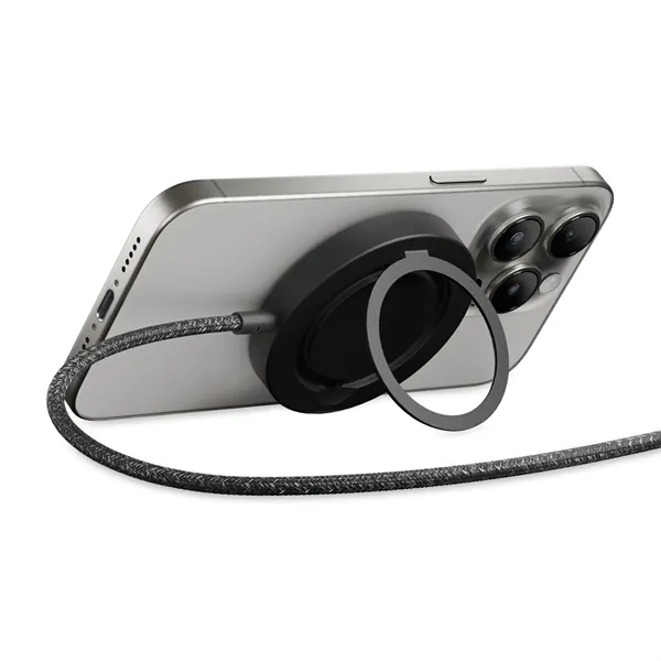 Magnetic wireless charger with phone stand.... from ASI 56070 Gemline / Gemline®