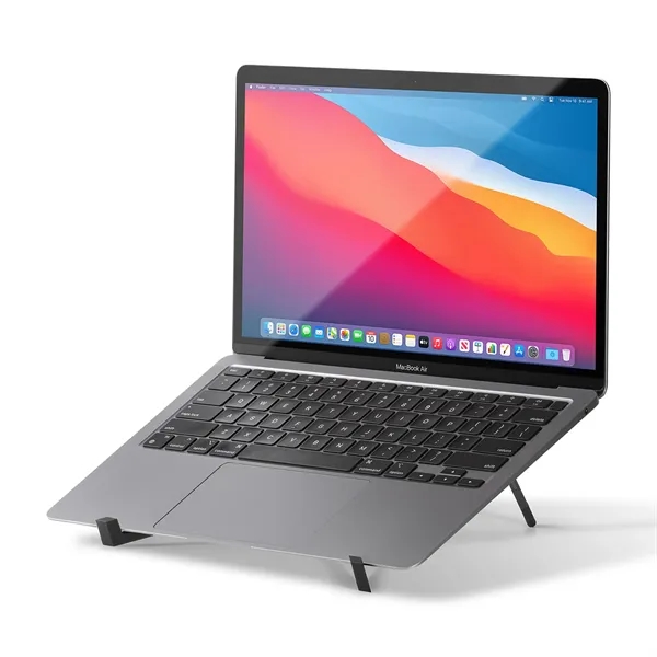 Foldable aluminum laptop stand with carry pouch.... from ASI 56070 Gemline / Gemline®