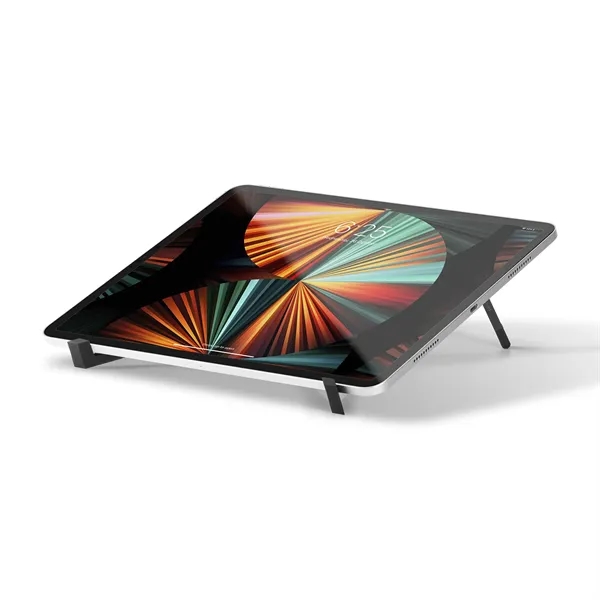 Foldable aluminum laptop stand with carry pouch.... from ASI 56070 Gemline / Gemline®