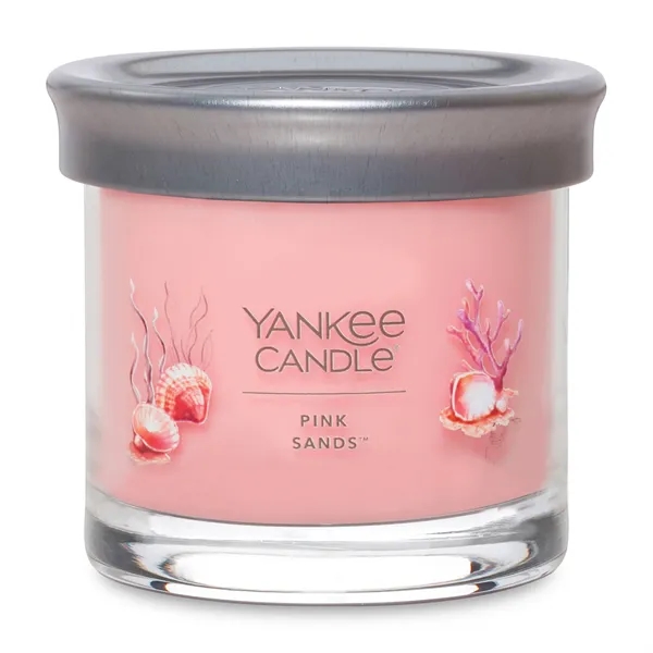 Yankee Candle® small tumbler candle with brushed silver lid in glass.... from ASI 56070 Gemline / Gemline®
