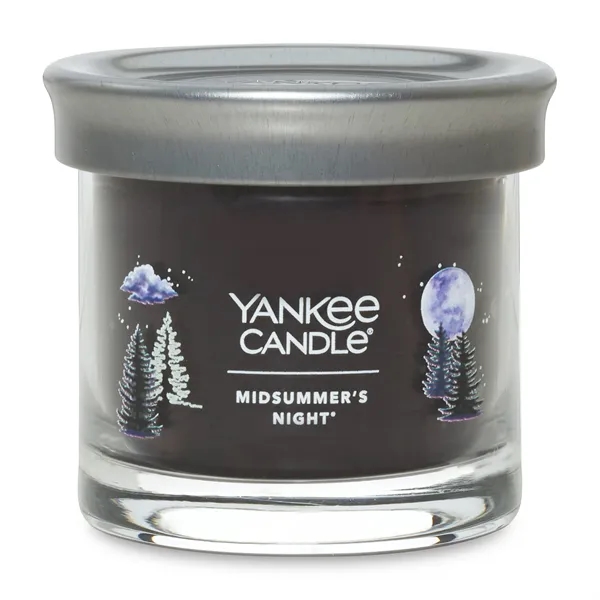 Yankee Candle® small tumbler candle with brushed silver lid in glass.... from ASI 56070 Gemline / Gemline®