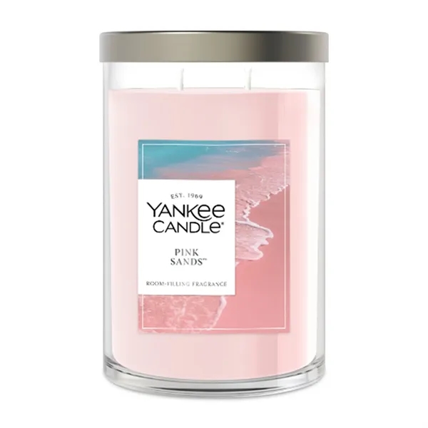 Yankee Candle® large tumbler candle with brushed silver lid in glass.... from ASI 56070 Gemline / Gemline®
