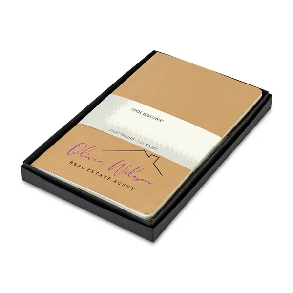 Set of three Cahier Ruled Journals, packaged in a two-piece gift... from ASI 56070 Gemline / Gemline®