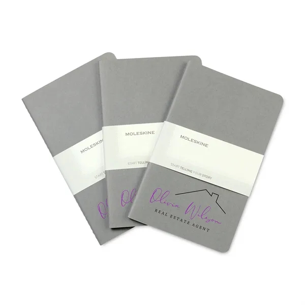Gift set featuring three Cahier Ruled Large Journals and a GO... from ASI 56070 Gemline / Gemline®