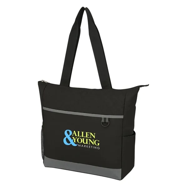 Carter quilted tote bag made of a combo of 300 denier... from ASI 61125 Hit Promotional Products / Hit®