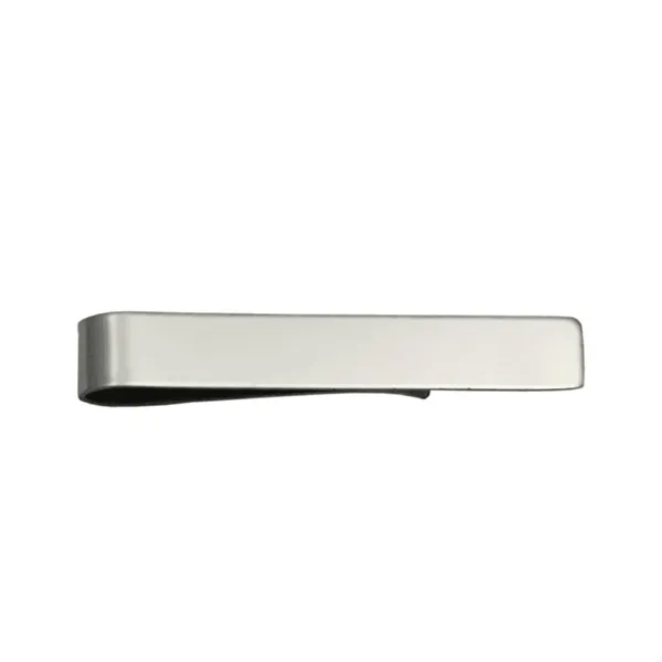 Stainless steel tie bar clip plus laser engraving on 1 location... from ASI 37218 Athena Promo (tm)