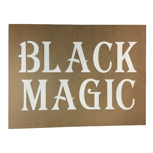 Traditional stencils made from a minimum of 65% recycled fiber... from ASI 72657 Active Life Promo / Street Marketing