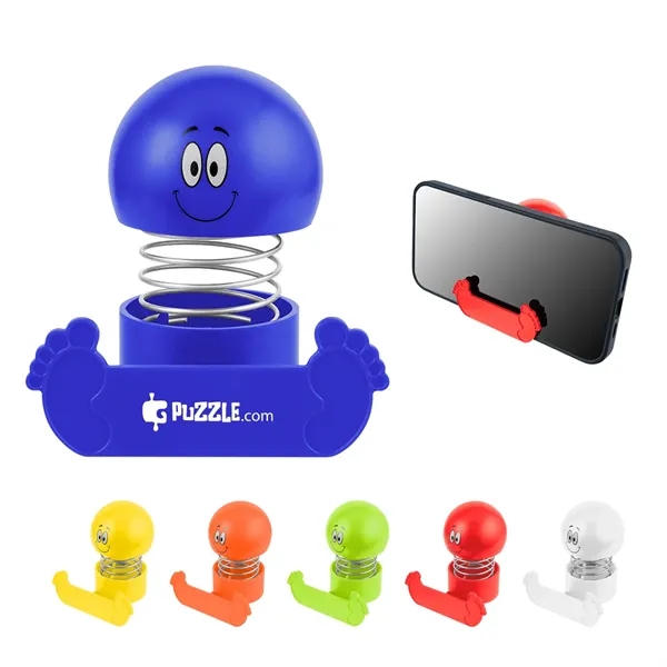 Spring-loaded bobblehead phone holder.... from ASI 61125 Hit Promotional Products / Hit®
