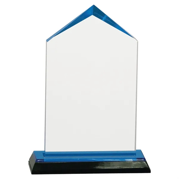 4 5/8" x 1 5/8" x 6 1/2" acrylic triangular trophy... from ASI 74601 Calico