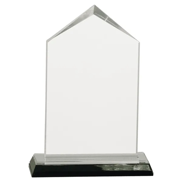 4 5/8" x 1 5/8" x 6 1/2" acrylic triangular trophy... from ASI 74601 Calico