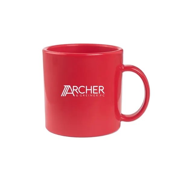Made from polypropylene, this 11 oz plastic mug is lightweight, BPA... from ASI 98360 WOWLine