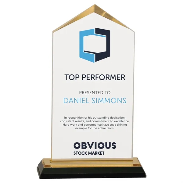 4 5/8 " x 1 5/8 " x 7 1/2" acrylic... from ASI 74601 Calico