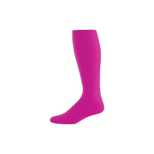 Athletic sock, 80% acrylic, 14% nylon, 6% elastic.... from ASI 37461 Augusta Sportswear / Holloway®