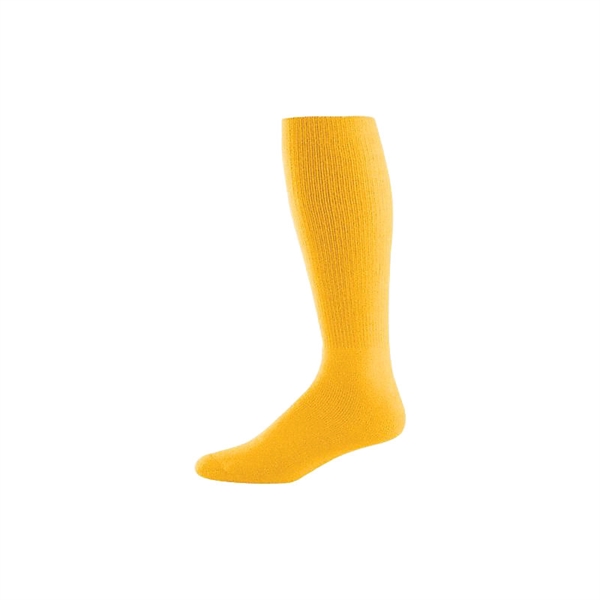 Athletic sock, 80% acrylic, 14% nylon, 6% elastic.... from ASI 37461 Augusta Sportswear / Holloway®