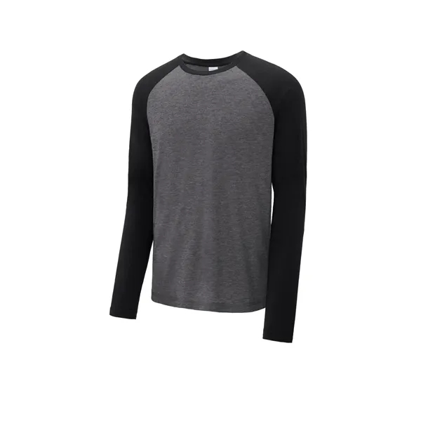 Sport-Tek ® PosiCharge ® Long Sleeve Tri-Blend Wicking Raglan Tee... from ASI 84863 SanMar