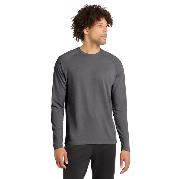 Sport-Tek ® PosiCharge ® Long Sleeve Tri-Blend Wicking Raglan Tee... from ASI 84863 SanMar