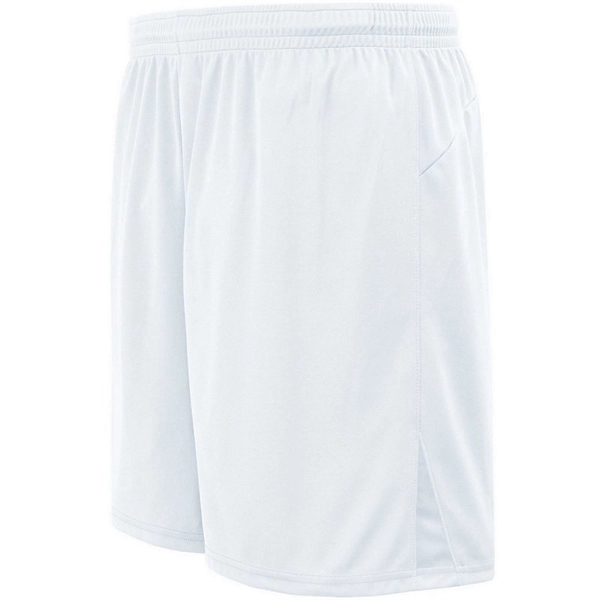 Ladies' soccer shorts made from 100% polyester wicking knit.... from ASI 37461 Augusta Sportswear