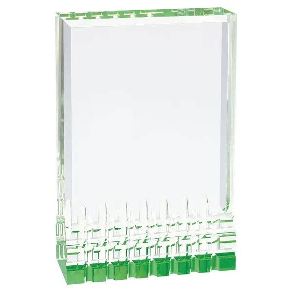 4 1/4" x 6" x 1" freestanding rectangular acrylic award with... from ASI 74601 Calico