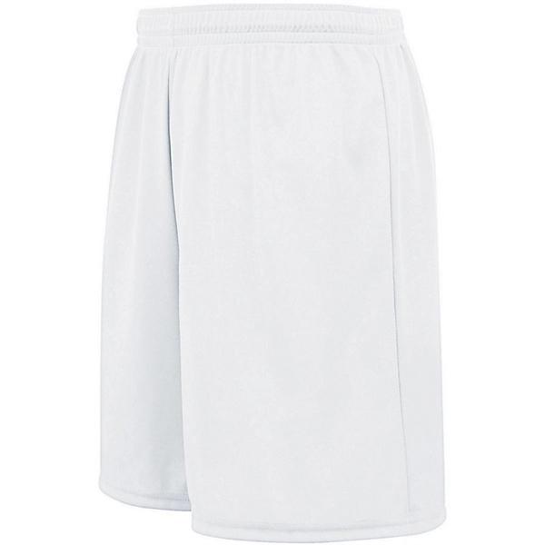 Youth soccer shorts made from 100% polyester wicking knit.... from ASI 37461 Augusta Sportswear