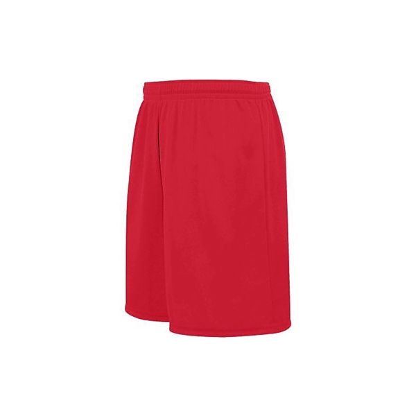 Youth soccer shorts made from 100% polyester wicking knit.... from ASI 37461 Augusta Sportswear