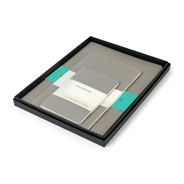 Gift set with three Cahier Ruled Journals and two-piece gift box.... from ASI 56070 Gemline / Gemline®