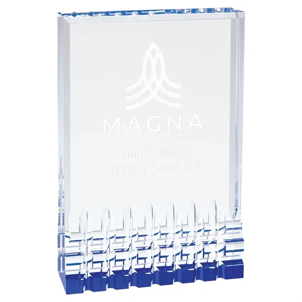 5" x 7" x 1" acrylic freestanding rectangular award with frosted... from ASI 74601 Calico