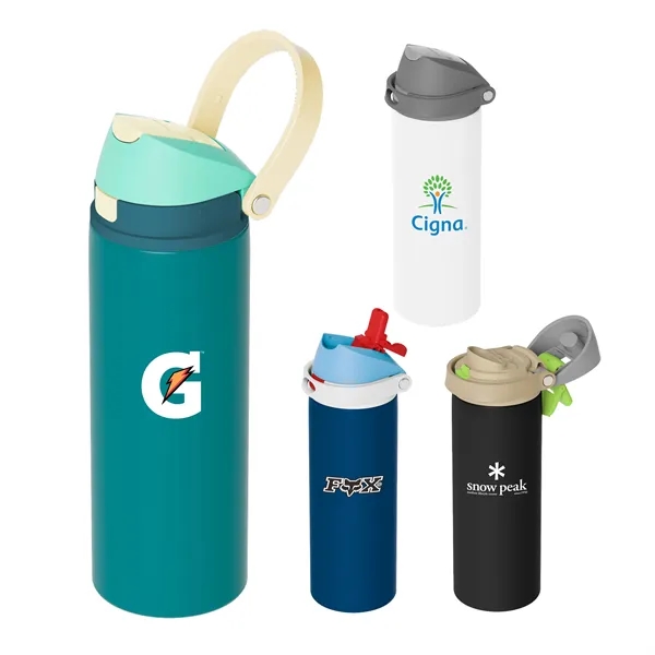 Chug & Sip 24 oz Double-Wall Stainless Bottle.... from ASI 46755 Cosmo Promos