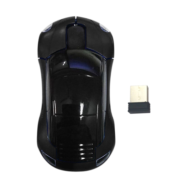 1400DPI 2.4 GHZ  Wireless Car Optical Mouse /Mice... from ASI 41511 Brainchild USA Inc / BrainChild Gift Club