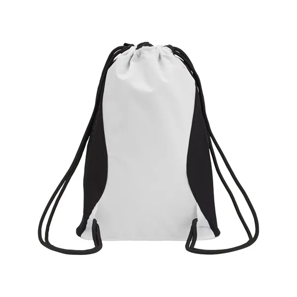 5.9" x 0.384" x 12.2" drawstring cinch bag with an interior... from ASI 79530 Prime Line