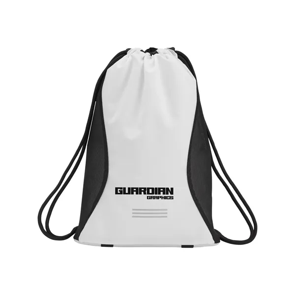 5.9" x 0.384" x 12.2" drawstring cinch bag with an interior... from ASI 79530 Prime Line