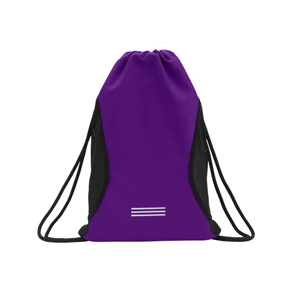 5.9" x 0.384" x 12.2" drawstring cinch bag with an interior... from ASI 79530 Prime Line