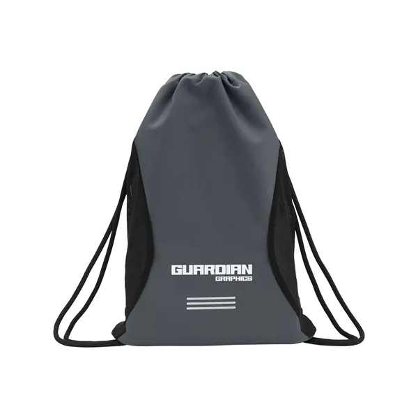 5.9" x 0.384" x 12.2" drawstring cinch bag with an interior... from ASI 79530 Prime Line