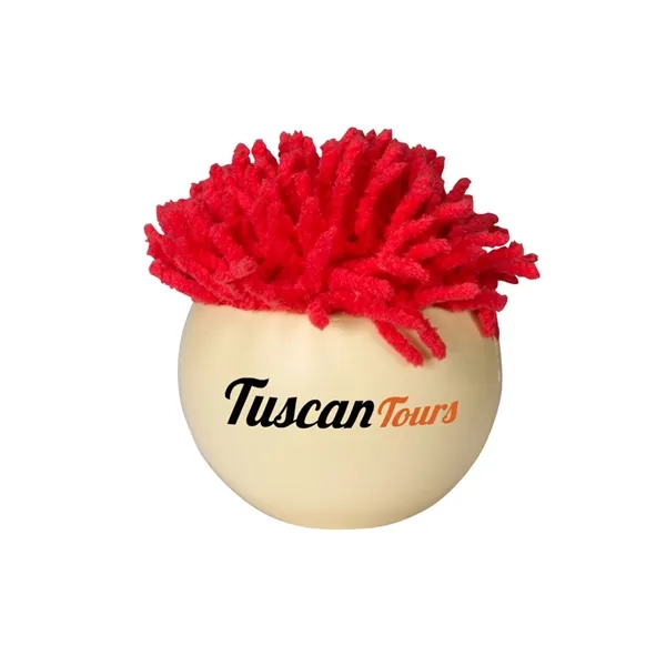 Face-shaped stress reliever with screen cleaner... from ASI 79530 Prime Line