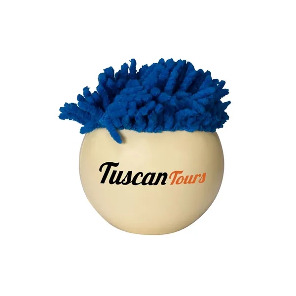 Face-shaped stress reliever with screen cleaner... from ASI 79530 Prime Line