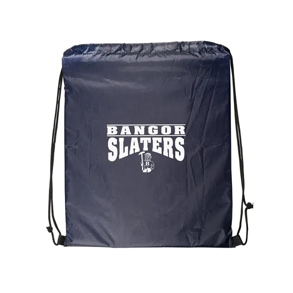 16" x 13" drawstring backpack made of 190T polyester.... from ASI 79530 Prime Line