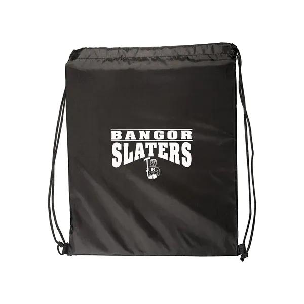 16" x 13" drawstring backpack made of 190T polyester.... from ASI 79530 Prime Line