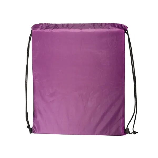 16" x 13" drawstring backpack made of 190T polyester.... from ASI 79530 Prime Line